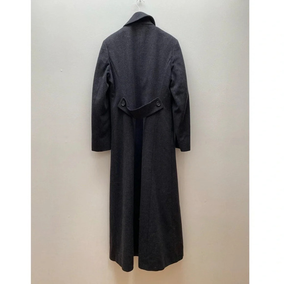 Cinzia Rocca - Designer Made in Italy Long Wool Coat - Picture 3 of 7